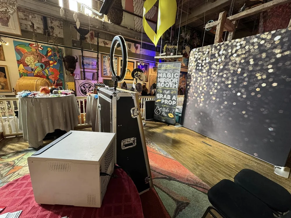 Photo booth setup 2